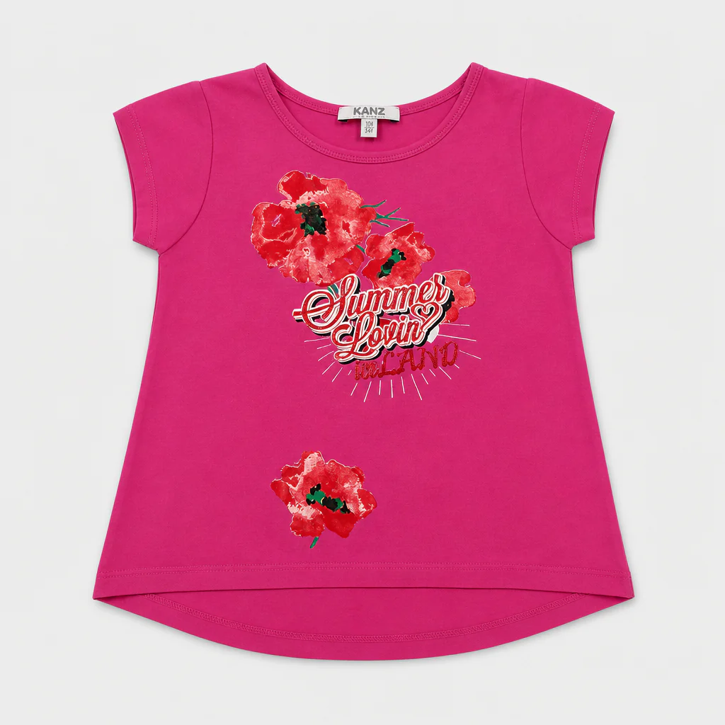 Maglietta maniche corte - Bambina - 102 - 107 | 4 anni