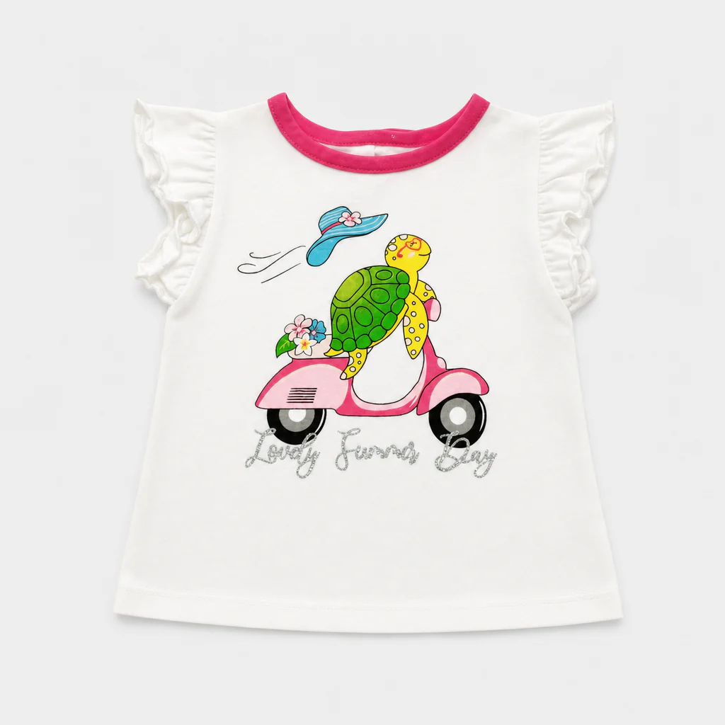 Maglietta maniche corte - Bambina - 60 - 65 | 3 mesi