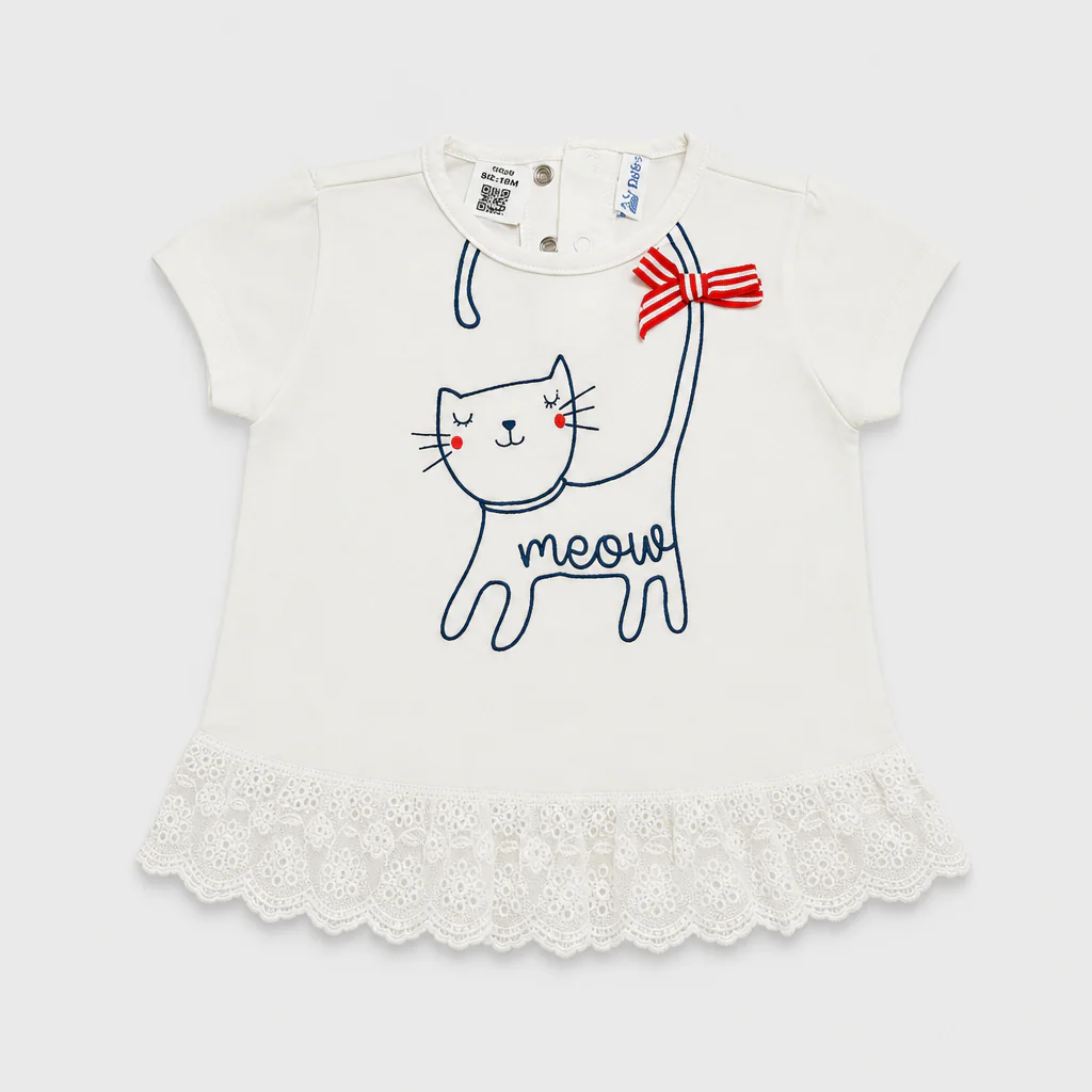 Maglietta maniche corte - Bambina - 60 - 65 | 3 mesi