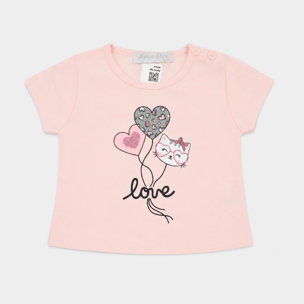 Maglietta maniche corte - Bambina - 66 - 71 | 6 mesi