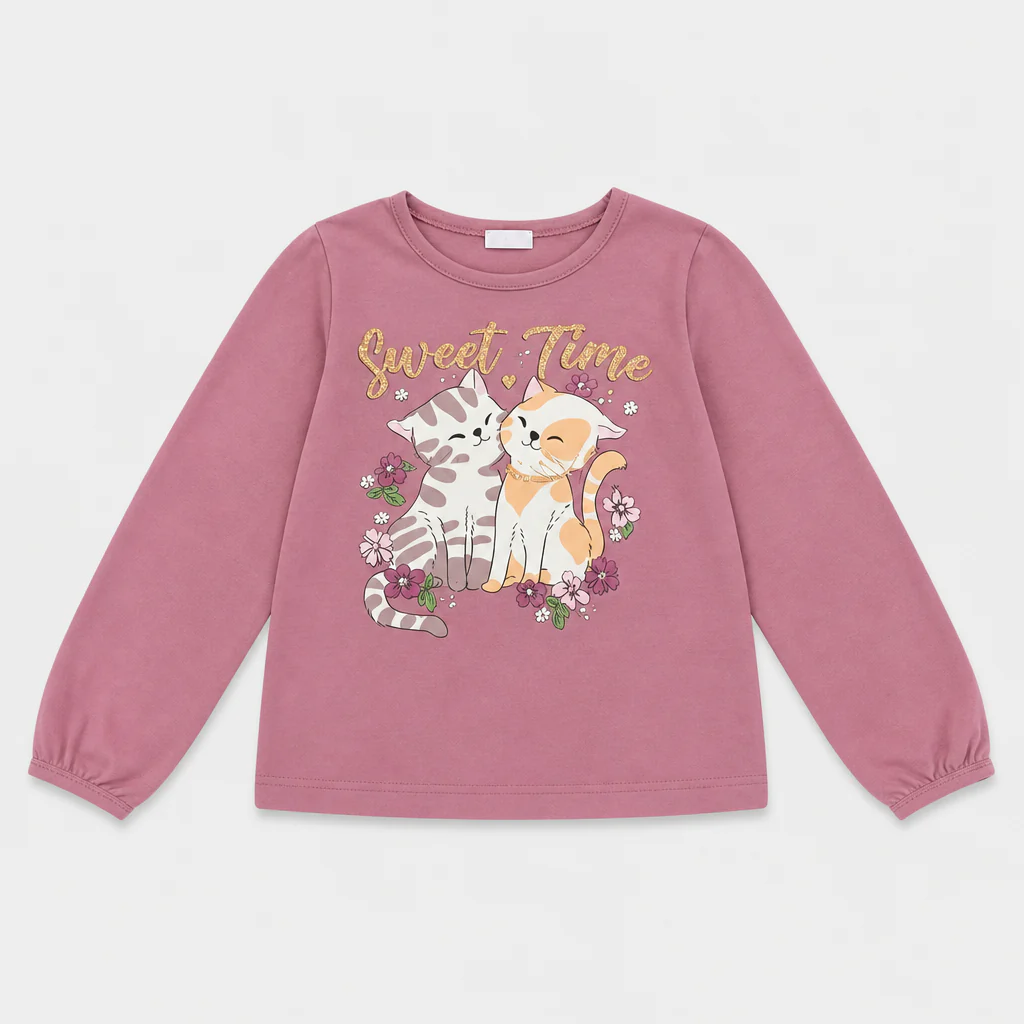 Maglietta maniche lunghe - Bambina - 102 - 107 | 4 anni