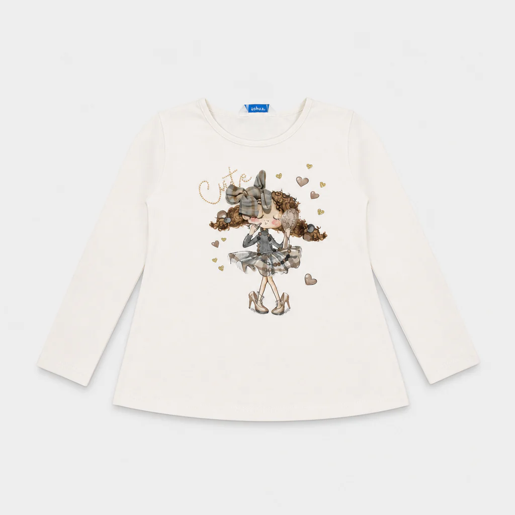 Maglietta maniche lunghe - Bambina - 108 - 113 | 5 anni