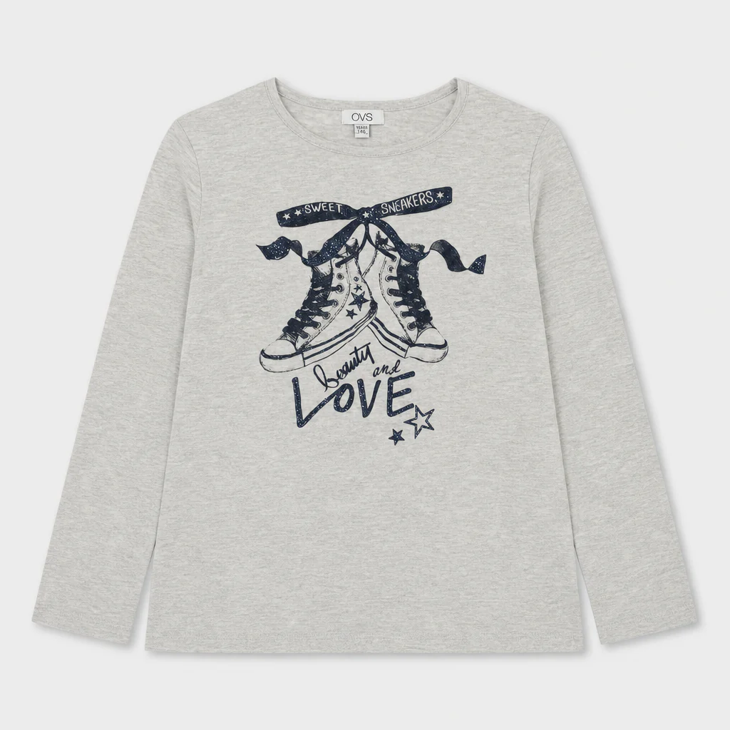Maglietta maniche lunghe - Bambina - 114 - 119 | 6 anni