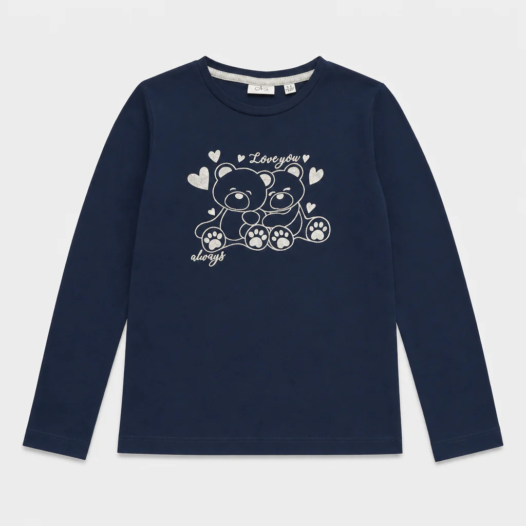Maglietta maniche lunghe - Bambina - 114 - 119 | 6 anni