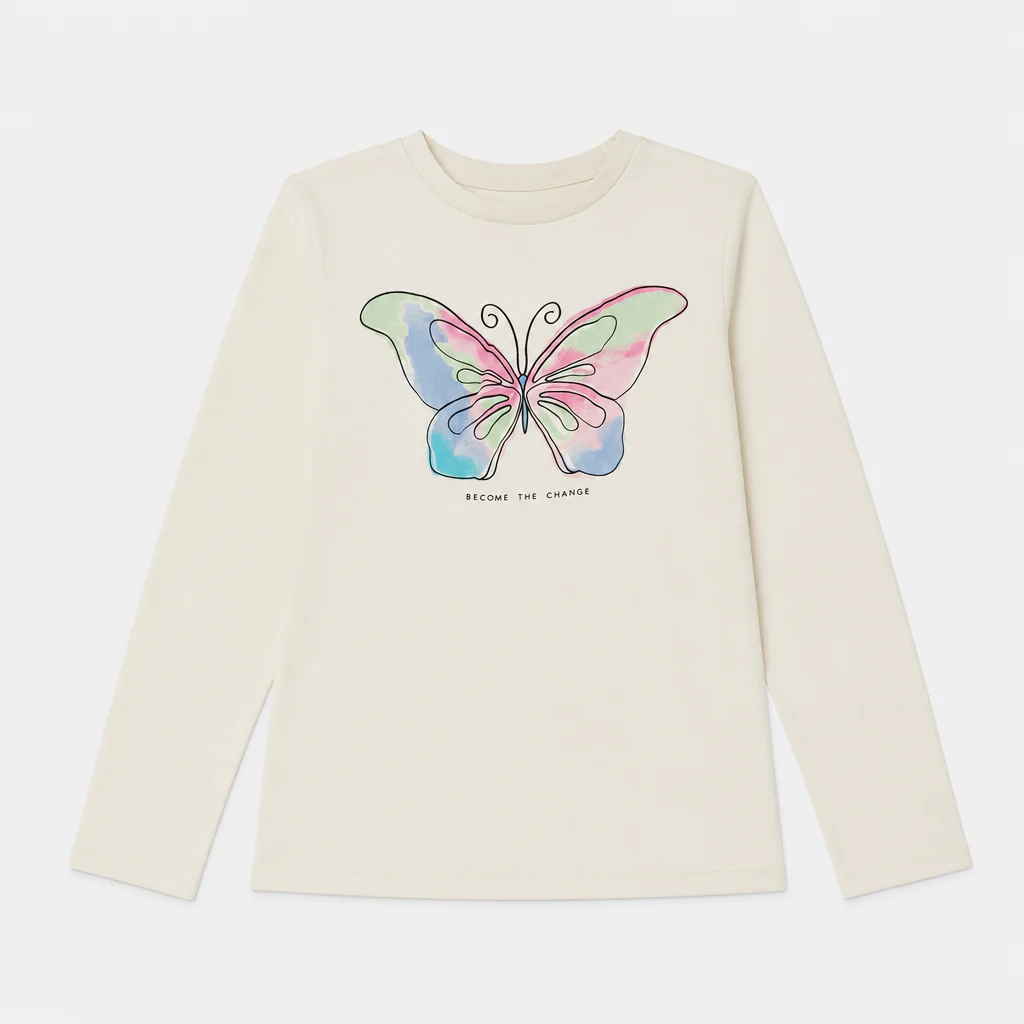 Maglietta maniche lunghe - Bambina - 60 - 65 | 3 mesi