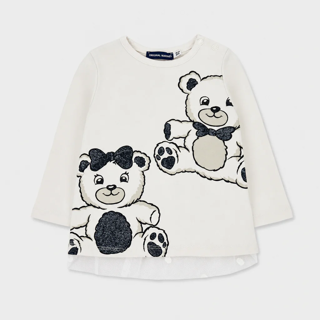 Maglietta maniche lunghe - Bambina - 60 - 65 | 3 mesi