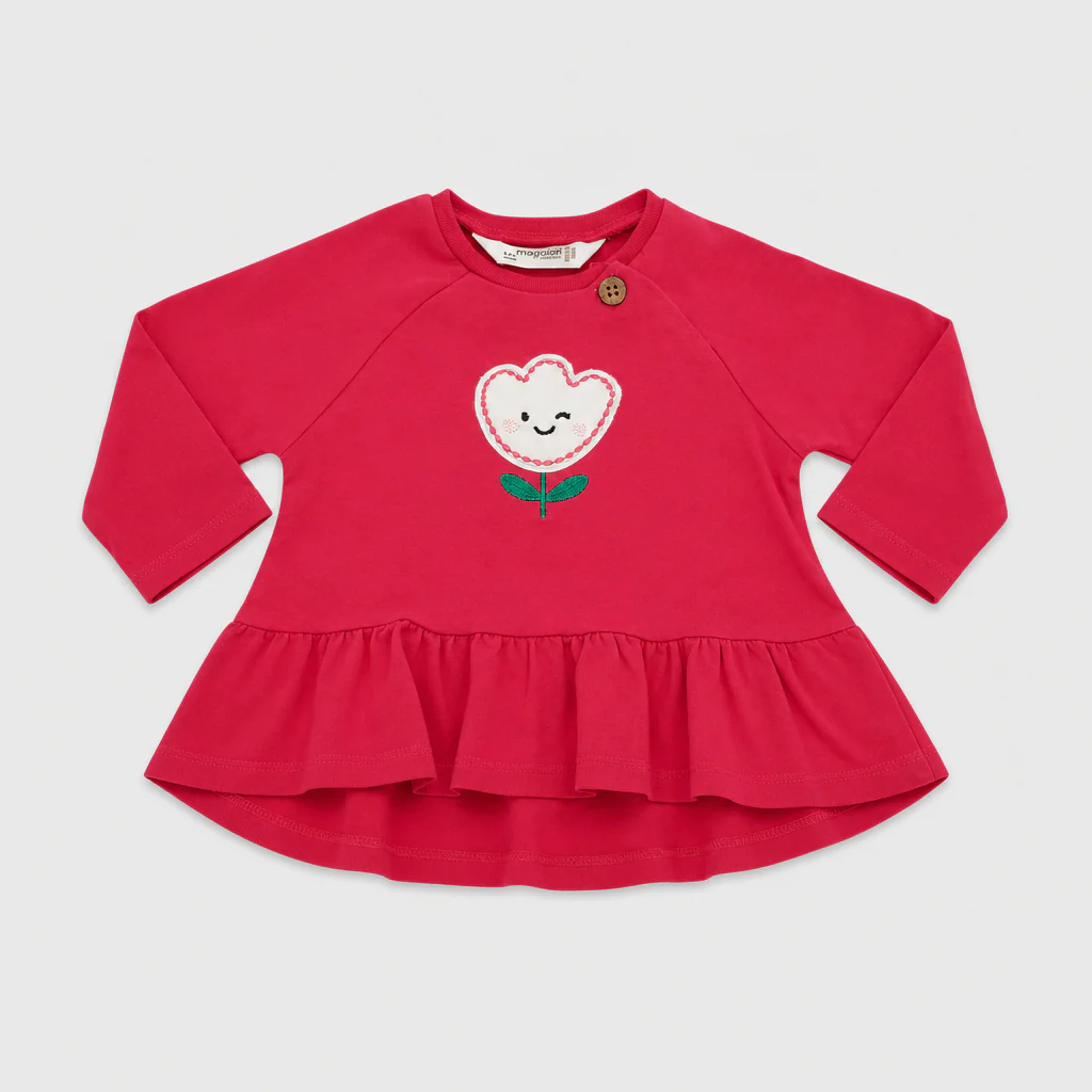 Maglietta maniche lunghe - Bambina - 60 - 65 | 3 mesi