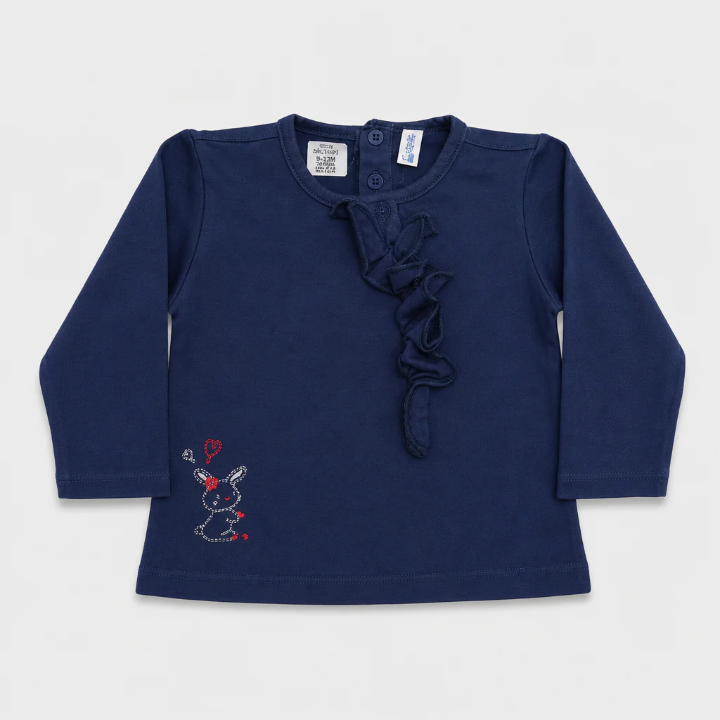 Maglietta maniche lunghe - Bambina - 60 - 65 | 3 mesi
