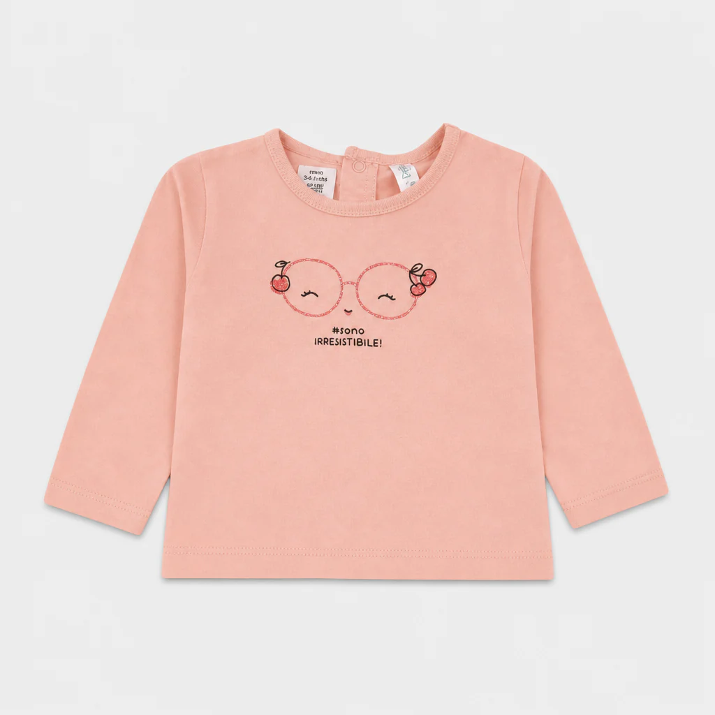 Maglietta maniche lunghe - Bambina - 60 - 65 | 3 mesi