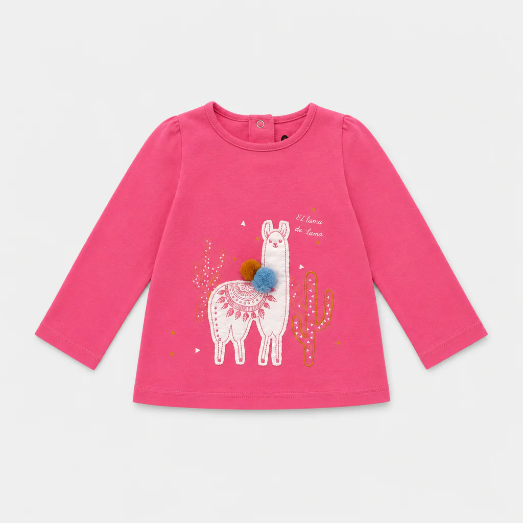Maglietta maniche lunghe - Bambina - 66 - 71 | 6 mesi
