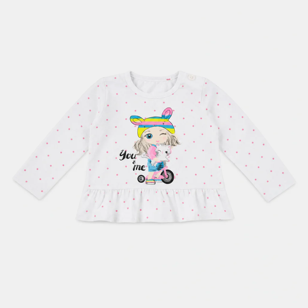 Maglietta maniche lunghe - Bambina - 66 - 71 | 6 mesi