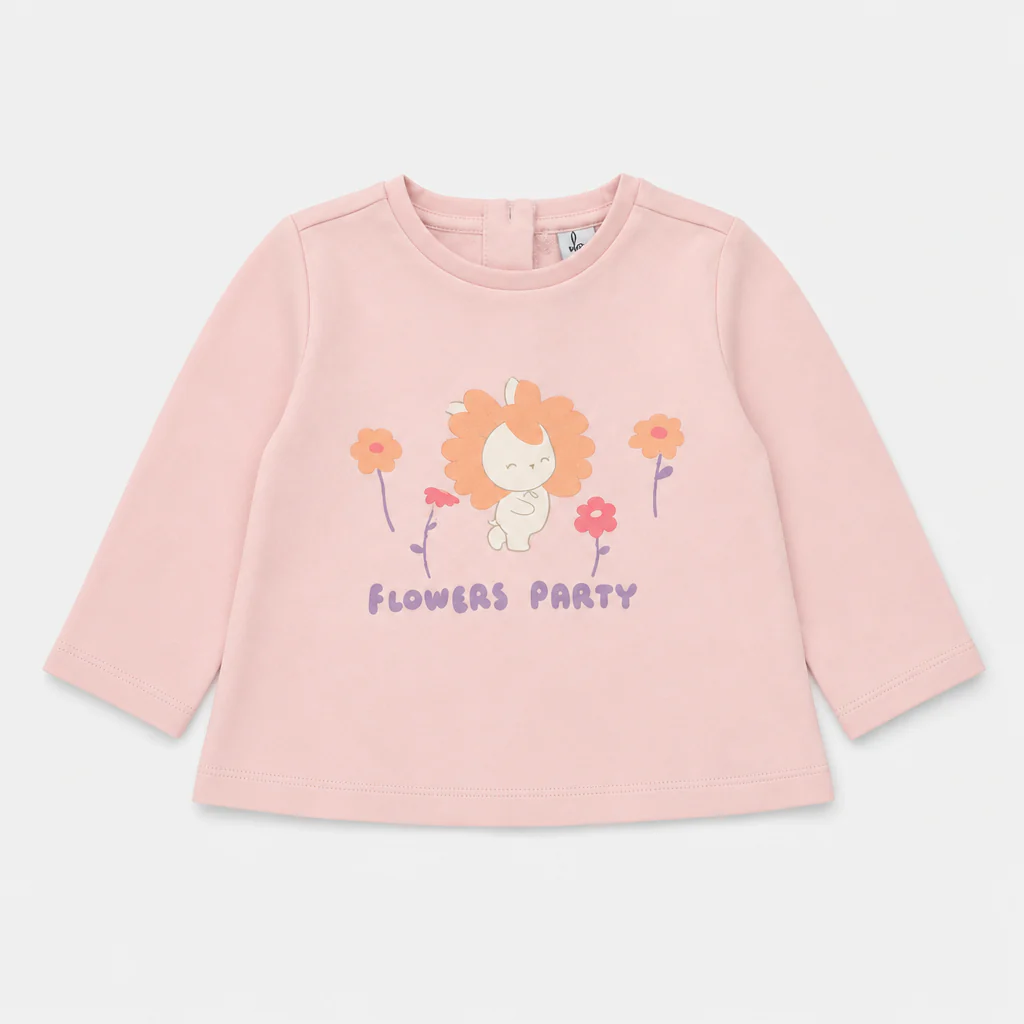 Maglietta maniche lunghe - Bambina - 66 - 71 | 6 mesi