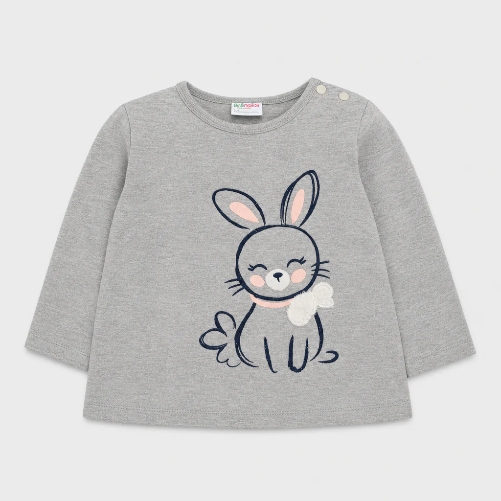 Maglietta maniche lunghe - Bambina - 66 - 71 | 6 mesi