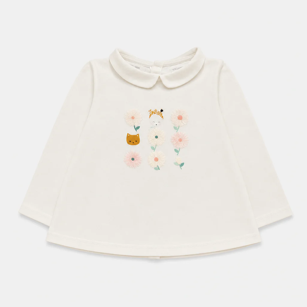 Maglietta maniche lunghe - Bambina - 66 - 71 | 6 mesi