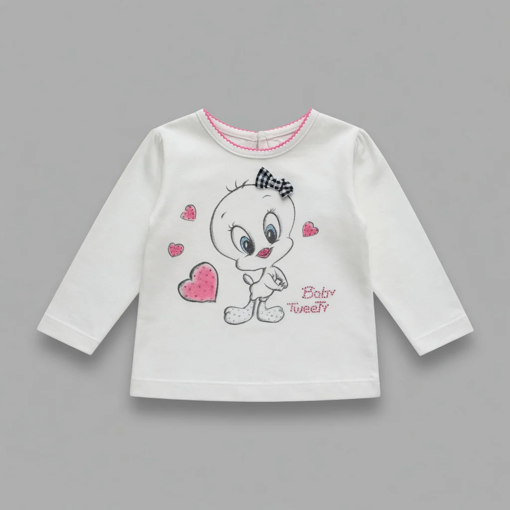 Maglietta maniche lunghe - Bambina - 72 - 77 | 9 mesi