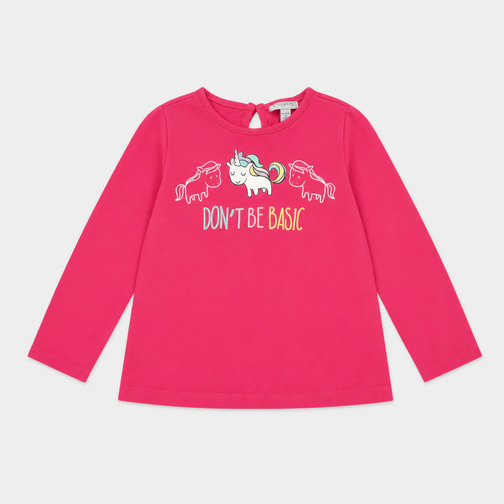 Maglietta maniche lunghe - Bambina - 72 - 77 | 9 mesi