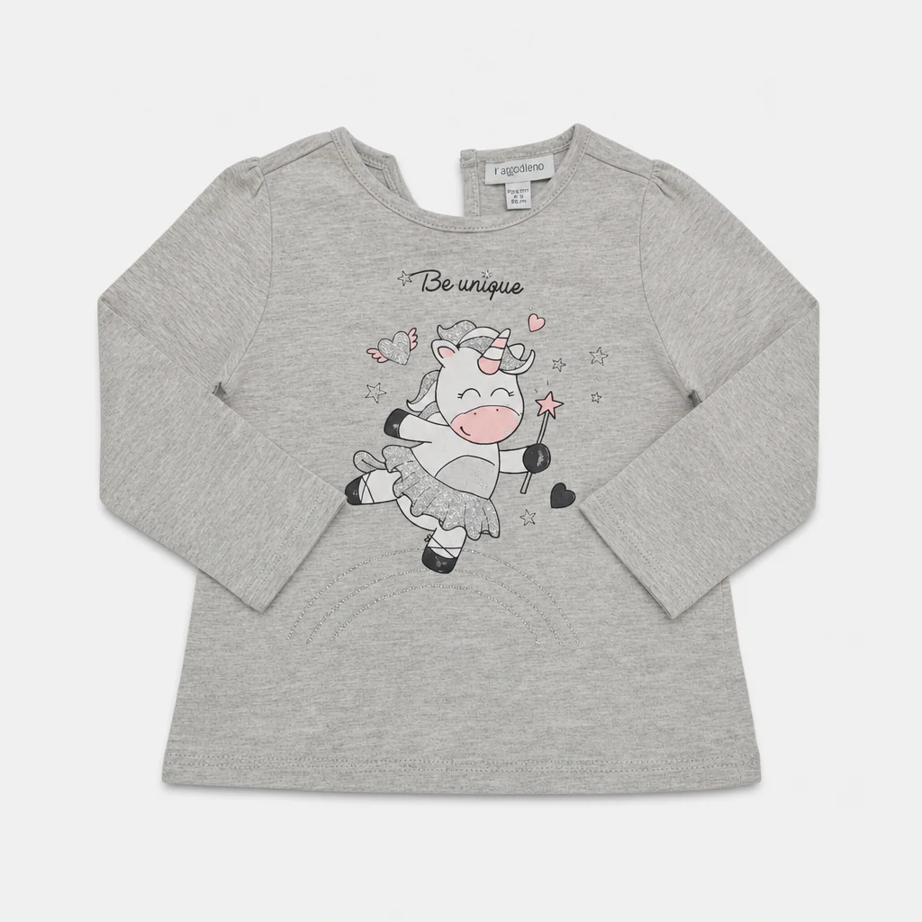 Maglietta maniche lunghe - Bambina - 72 - 77 | 9 mesi