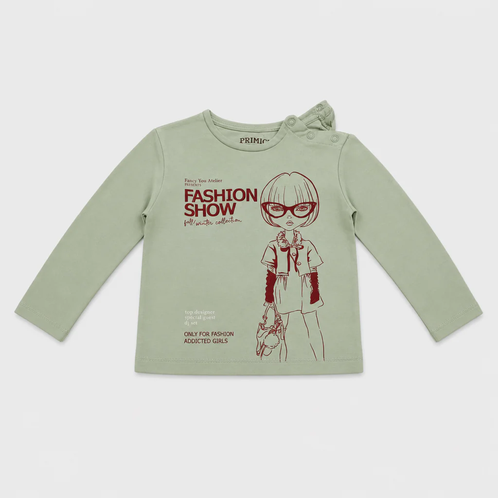 Maglietta maniche lunghe - Bambina - 78 - 83 | 1 anno