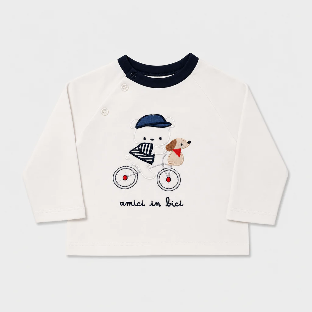 Maglietta maniche lunghe - Bambino - 50 - 59 < 3 mesi