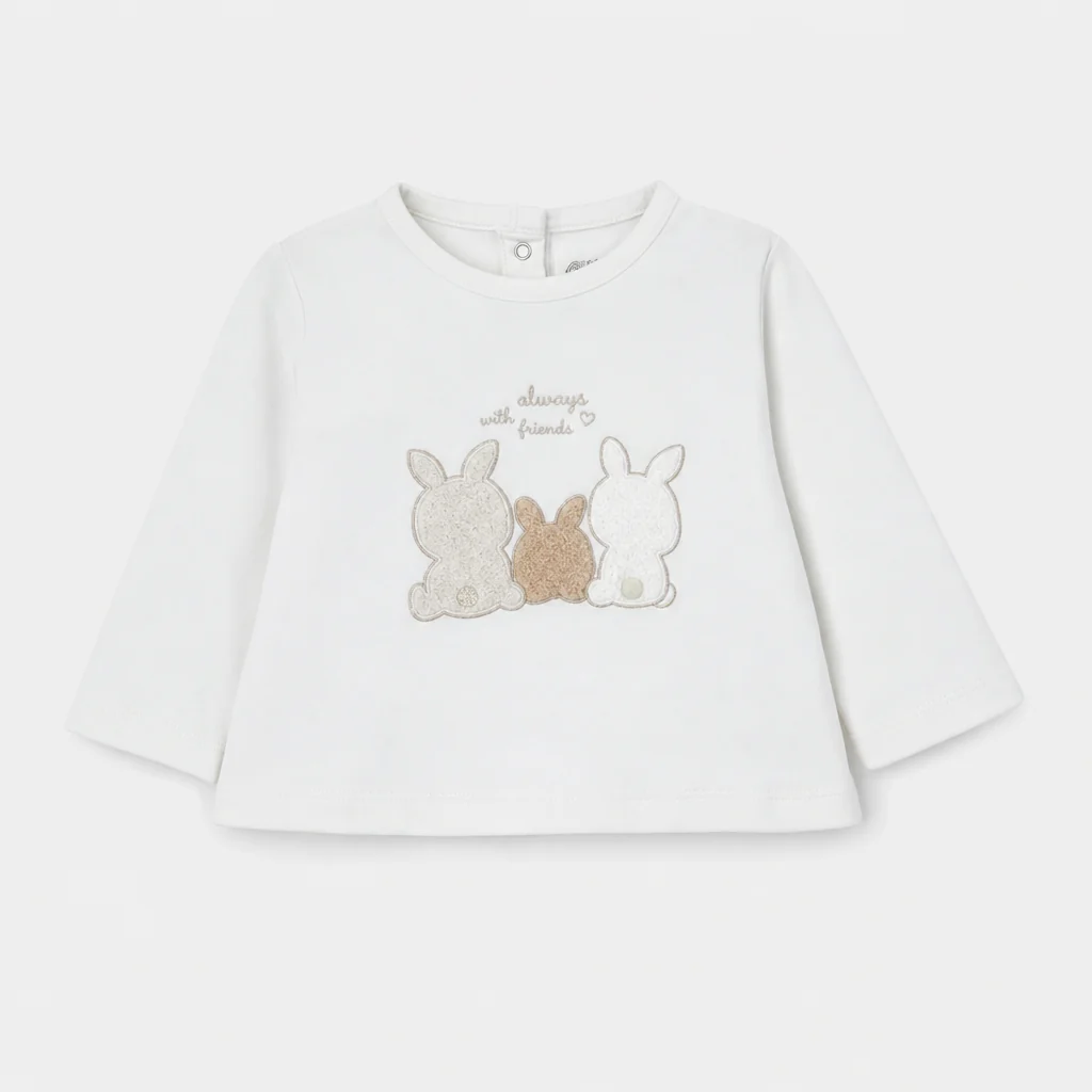 Maglietta maniche lunghe - Bambino - 50 - 59 < 3 mesi