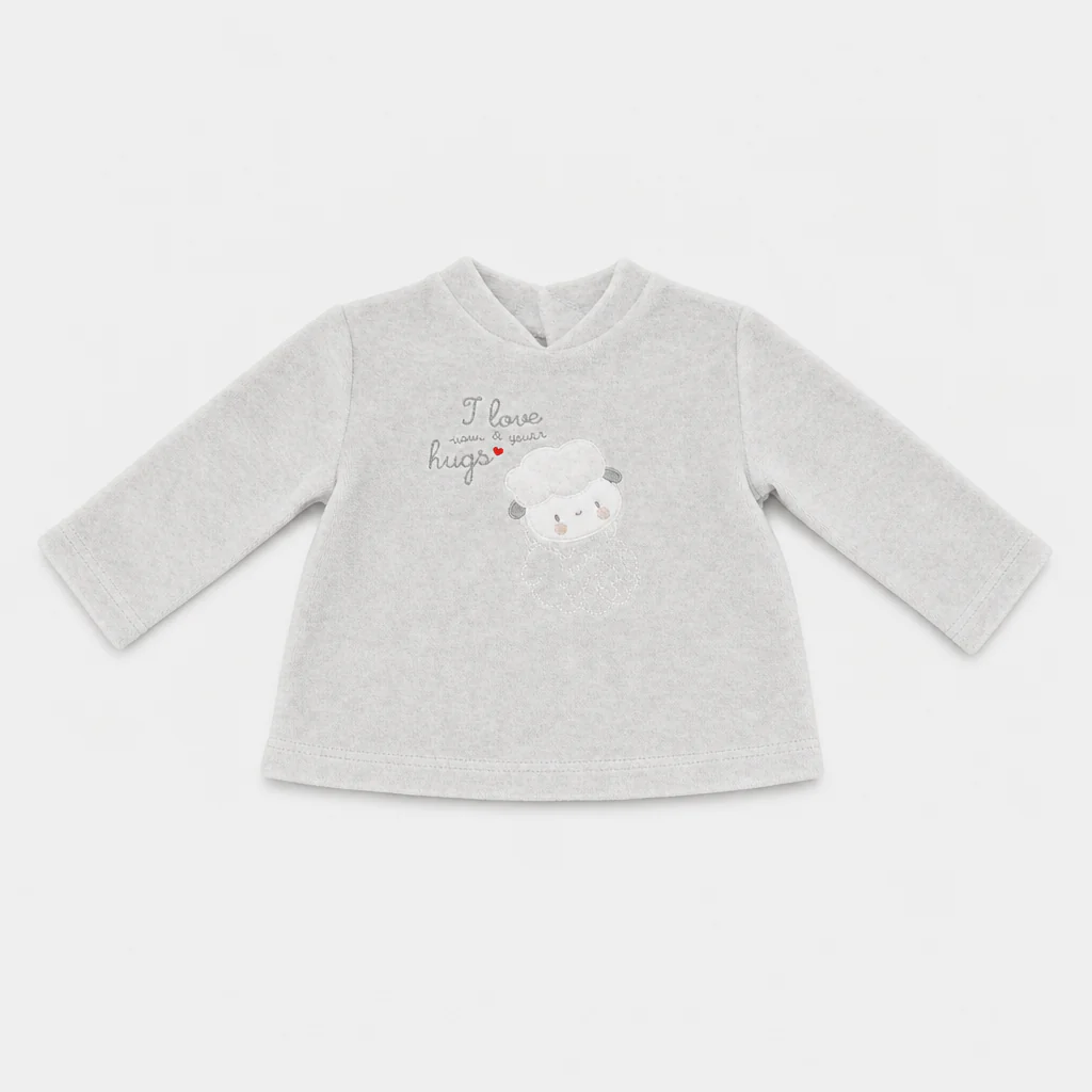 Maglietta maniche lunghe - Bambino - 50 - 59 < 3 mesi