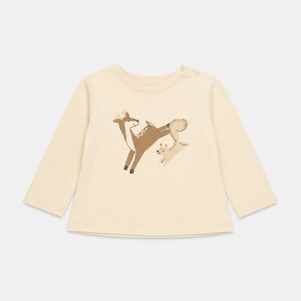 Maglietta maniche lunghe - Bambino - 50 - 59 < 3 mesi