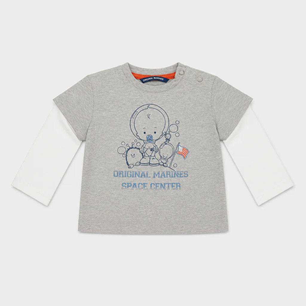 Maglietta maniche lunghe - Bambino - 66 - 71 | 6 mesi