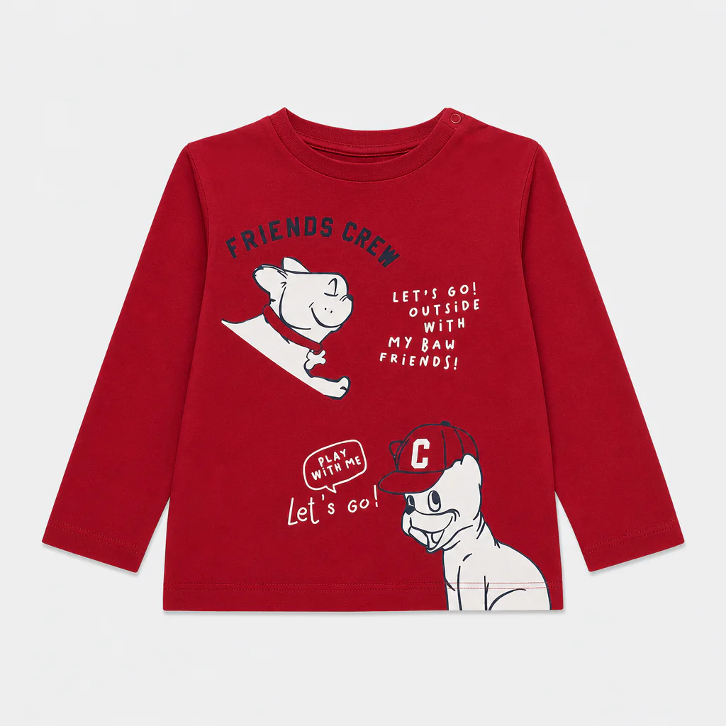 Maglietta maniche lunghe - Bambino - 84 - 89 | 18 mesi
