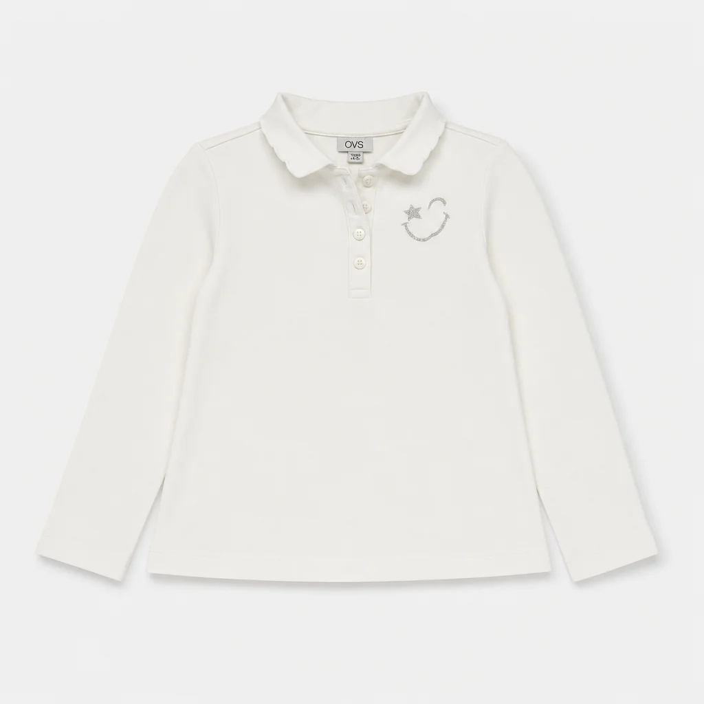 Polo maniche lunghe - Bambina - 108 - 113 | 5 anni