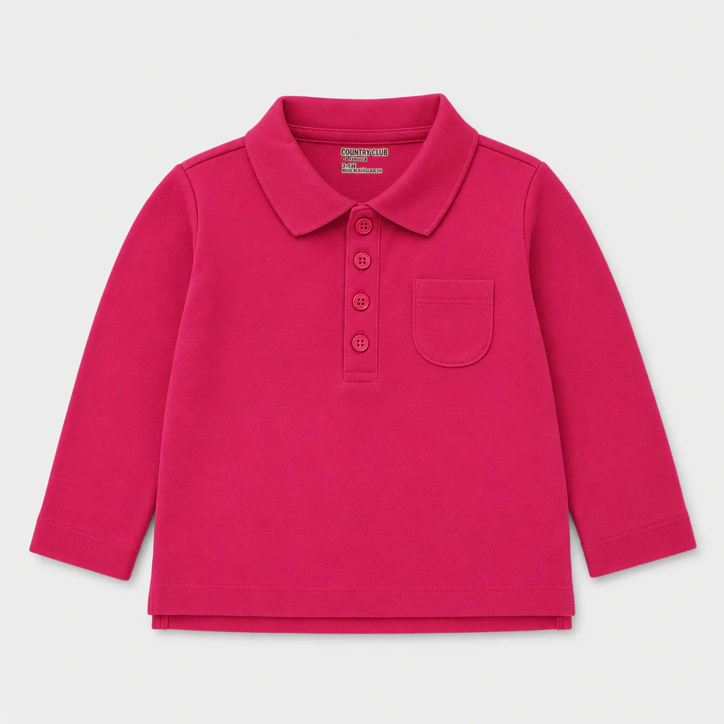 Polo maniche lunghe - Bambina - 60 - 65 | 3 mesi