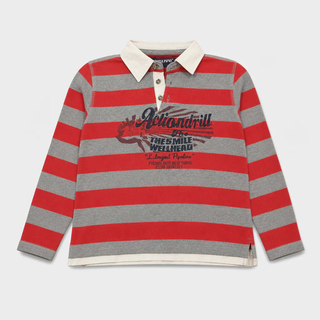 Polo maniche lunghe - Bambino - 120 - 125 | 7 anni