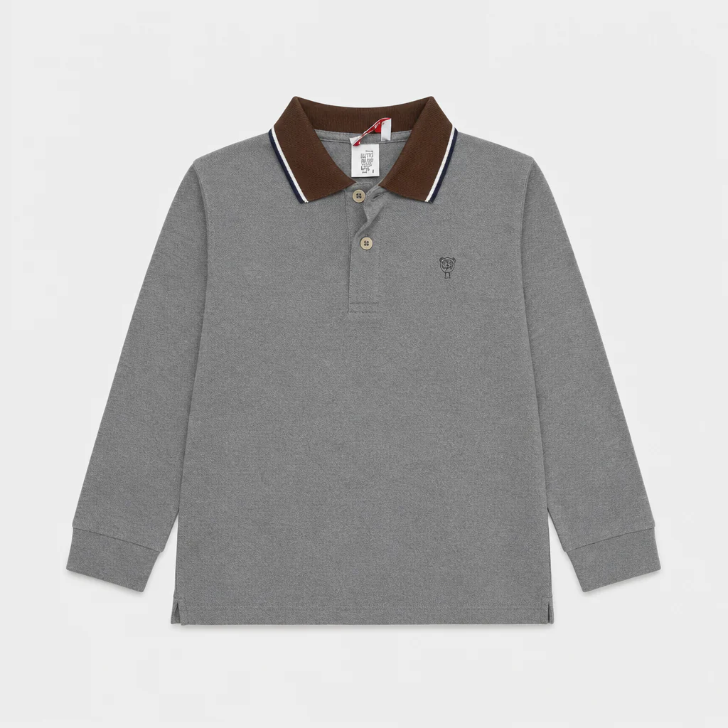 Polo maniche lunghe - Bambino - 96 - 101 | 3 anni